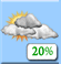 Mostly cloudy throughout the day